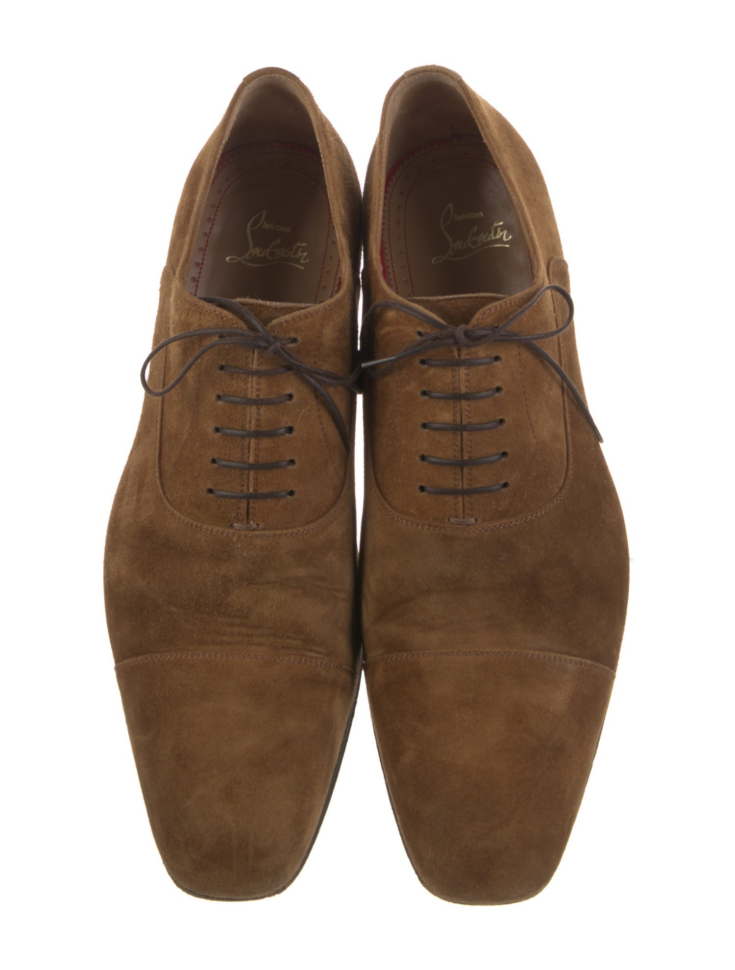 Christian Louboutin Suede Oxfords
